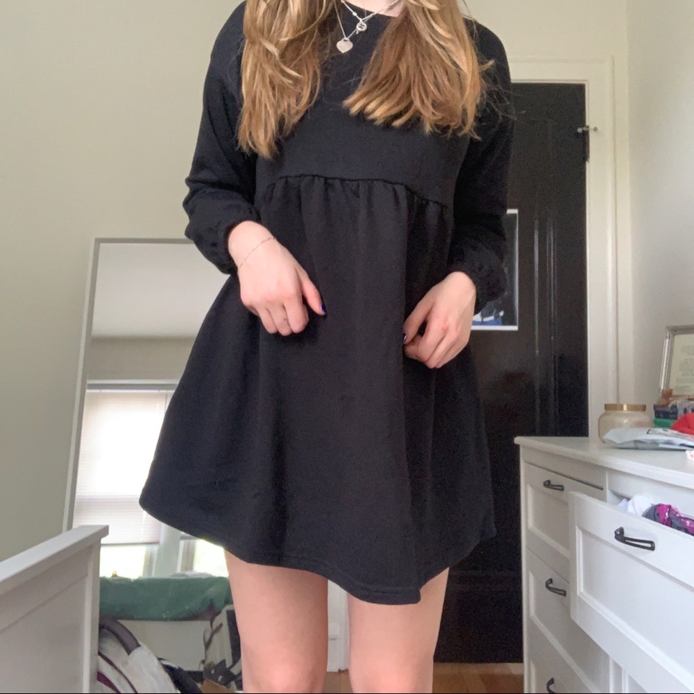 black dress